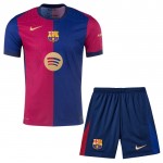 Günstige Fußballtrikots FC Barcelona Kinder Heimtrikot 2024-25 Kurzarm